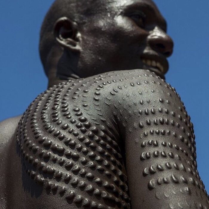 South Sudanese Onyx Skin in Nile Valley Art
