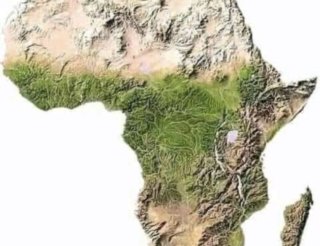 Which Geographic Features Create Africa’s North-South Settlement Divide?