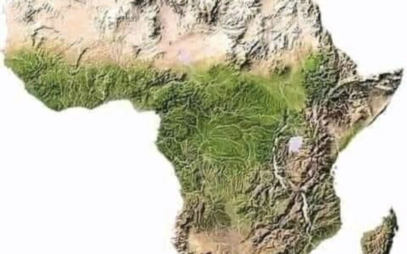 Which Geographic Features Create Africa’s North-South Settlement Divide?