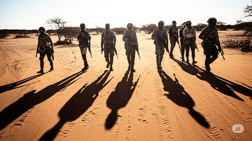 Sahel military patrol